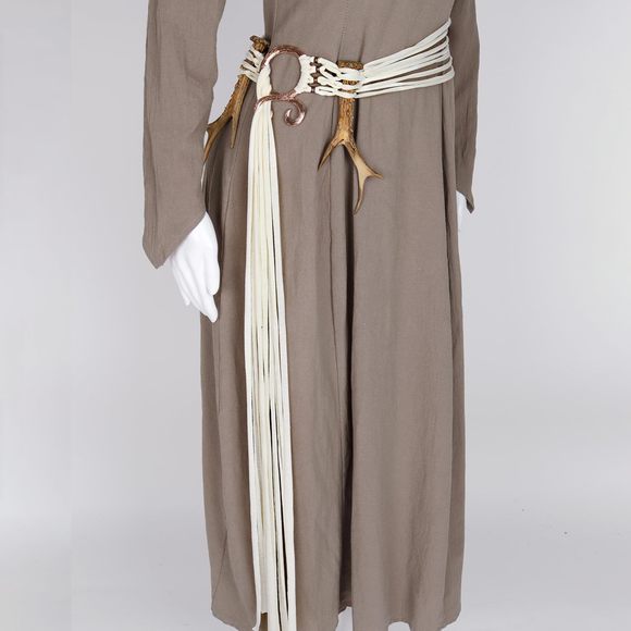 Viking Troll Cross Belt Long Rope Ring Knotted Belt Norse Witch Waist Belt🙉 - Picture 7 of 8